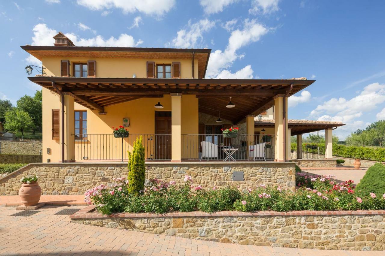 Villa Poggio Pellicciaia Arezzo Esterno foto